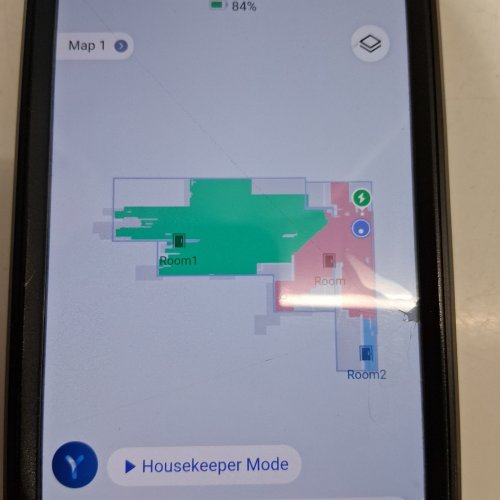 ECOVACS DEEBOT TEO OMNI ROBOT VACUUM/MOP COMBO WITH SELF-EMPTYING STATION, AUTO-WASH/REFILL & 3D MAPPING - APP/WIFI ENABLED - WHITE (MODEL: DLX23) image 5