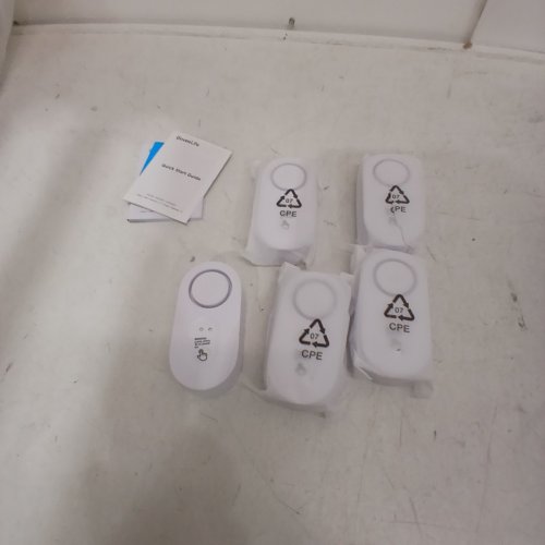 5PK GOVEE LIFE WATER LEAK DETECTOR WITH 105DB ADJUSTABLE ALARM - WHITE (MODEL: H5059) image 3