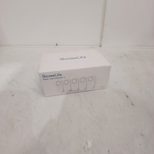 5PK GOVEE LIFE WATER LEAK DETECTOR WITH 105DB ADJUSTABLE ALARM - WHITE (MODEL: H5059) image 4