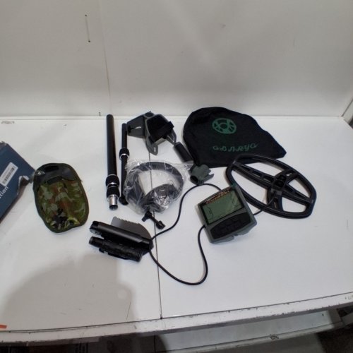GBNRYG WATERPROOF METAL DETECTOR - 12" | LCD BACKLIGHT | 5 MODES - GREEN - (MODEL: M55Z) image 3