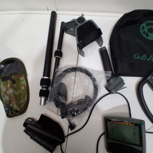 GBNRYG WATERPROOF METAL DETECTOR - 12" | LCD BACKLIGHT | 5 MODES - GREEN - (MODEL: M55Z) image 4