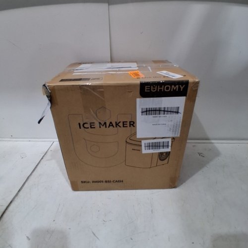 EUHOMY COUNTERTOP ICE MAKER - MAKES 26LBS/DAY - STAINLESS STEEL (MODEL: IM-06S) image 6