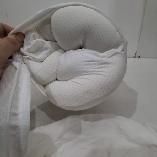 MELLOW SLEEP CLOUD ALIGN ULTIMATE COOLING COMFORT PILLOW WITH COVER - 26" X 14" - WHITE image 2