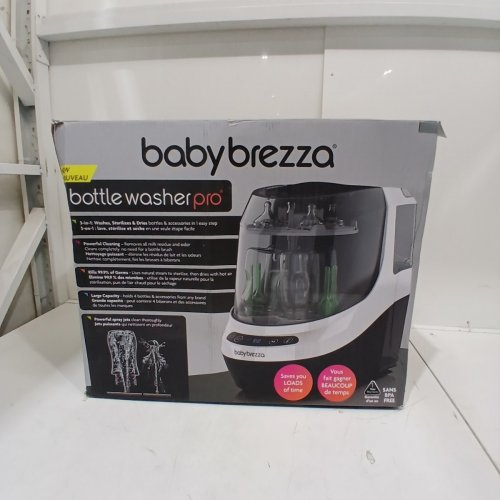 BABY BREZZA BOTTLE WASHER PRO - BABY BOTTLE WASHER, STERILIZER, AND DRYER, ALL IN ONE MACHINE CLEANS BOTTLES, PUMP PARTS & SIPPY CUPS (MODEL: BRZ0103) image 6