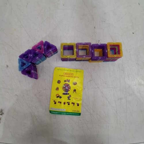 99PC MAGNETIC SHAPE CONSTRUCTION SET - MULTICOLOUR image 3