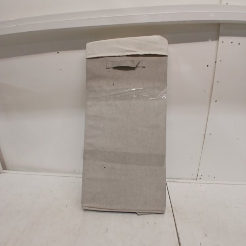 BRIGHTROOM COLLAPSIBLE LAUNDRY HAMPER BASKET WITH LID, 26" TALL - GREY image 5