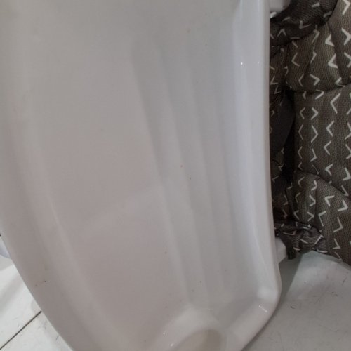COSCO SIMPLEFOLD LX HIGH CHAIR - 50LBS MAX - GREY FLETCHER - (MODEL: 03007CMSTB) image 4