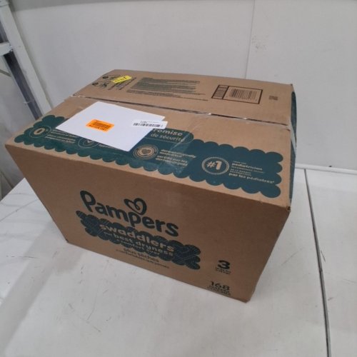 168PK PAMPERS SWADDLERS DISPOSABLE DIAPERS - SIZE 3 (13-26LBS) image 2