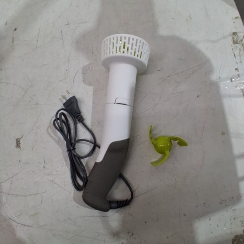 **EUROPEAN PLUG** DASH MASHA ELECTRIC IMMERSION BLENDER / POTATO MASHER - WHITE AND GRAY (STYLE: 2X) image 3