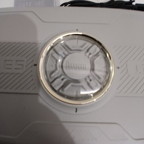 DIVOOM MULTI-FUNCTION ALARM CLOCK TIMES GATE DISPLAY - SILVER/ORANGE image 3