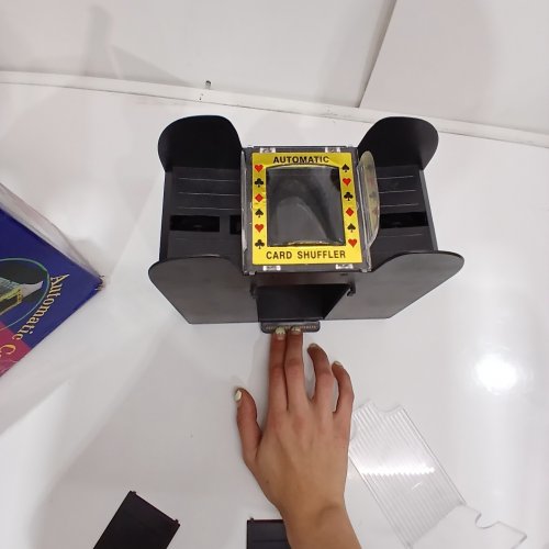 SUWIMUT AUTOMATIC CARD SHUFFLER - 1 - 6 DECKS - (MODEL: ‎S-AUTOMATICCARDSHUFFLER-6DECK) image 2