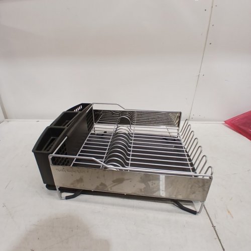 KITCHENAID STAINLESS STEEL DISH RACK - 19.6" X 14.9" X 6.9" - WHITE (MODEL: 2003691) image 2