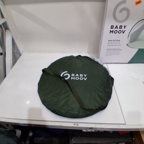BABYMOOV ANTI-UV BABY & TODDLER BEACH TENT WITH CARRY BAG - GREEN/WHITE (MODEL: A038218_US) image 3