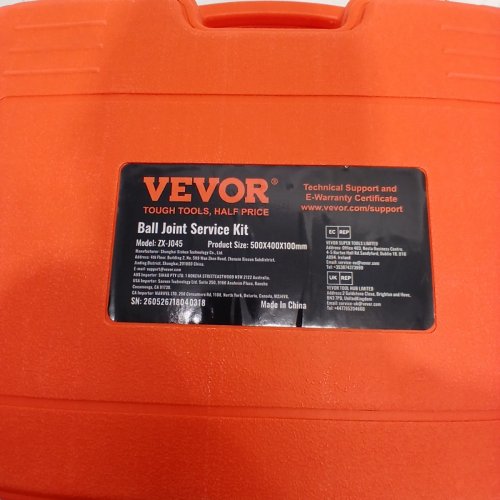 23PC VEVOR BALL JOINT SERVICE PRESS TOOL KIT (MODEL: ZX-J044) image 4