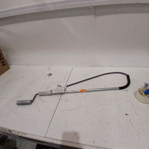 MASTER PLUMBER WIRE TOILET AUGER DRAIN CLEANER CLOG REMOVING SNAKE - 1/2" X 3FT - BLACK/SILVER (MODEL: ‎45030-6 EF) image 2