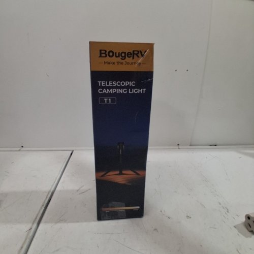 BOUGERV TELESCOPIC CAMPING LIGHT - 66.1"HV- 3000 LM - BLACK (MODEL: T1) image 7