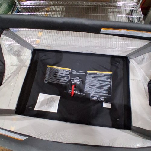 GRACO PACK N' PLAY ON THE GO ZIP PLAYARD - REEVES - BLACK/GREY (MODEL: 2217526) image 5