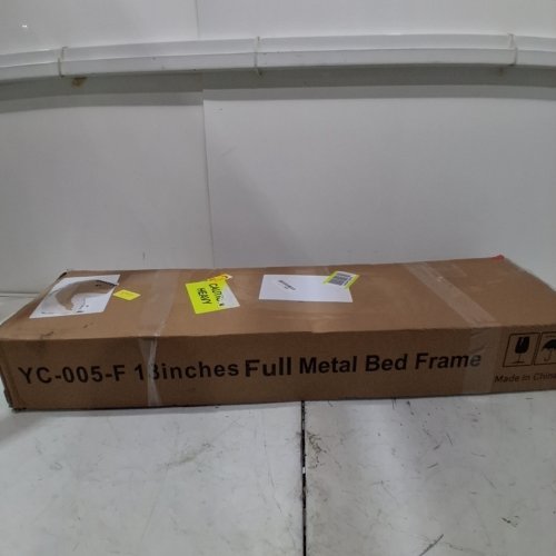 METAL PLATFORM BED FRAME - FULL - 18" - BLACK (MODEL:YC-005-Q) image 4