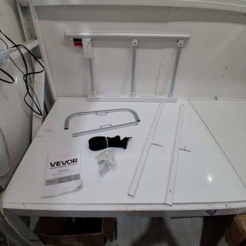 VEVOR FOLDABLE BED RAIL - 27.6" X 31.7" X 16.7" - WHITE (MODEL: HFK-5116-2) image 3