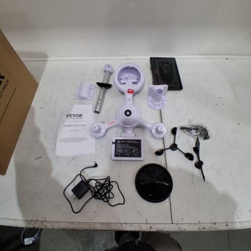 7-IN-1 INDOOR/OUTDOOR METEOROLOGICAL STATION WITH SOLAR WIRELESS OUTDOOR SENSOR ALARM ALERTS (MODEL: YT60234) image 2