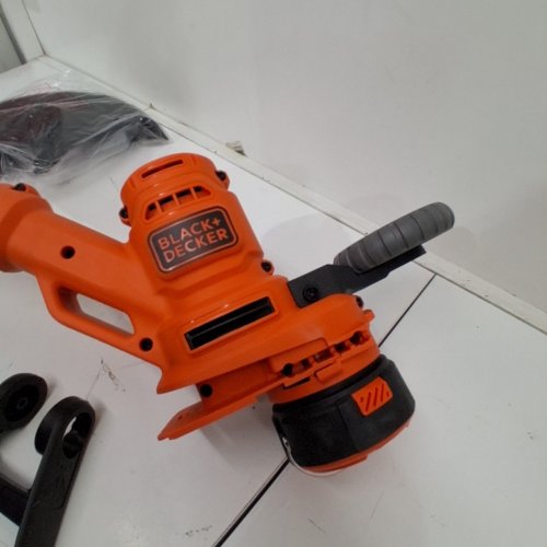 BLACK+DECKER CORDED AFS ELECTRIC STRING TRIMMER/EDGER - 6.5 AMP, 8000RPM - 14" - ORANGE/BLACK (MODEL: BESTA510) image 3