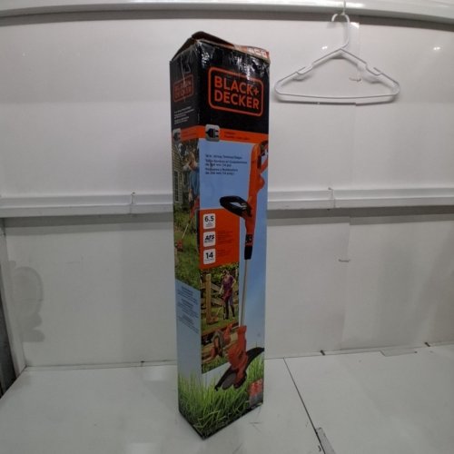 BLACK+DECKER CORDED AFS ELECTRIC STRING TRIMMER/EDGER - 6.5 AMP, 8000RPM - 14" - ORANGE/BLACK (MODEL: BESTA510) image 4