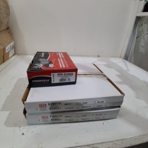 3PC CMX / POSITIVE PLUS BRAKE ROTORS AND BRAKE PADS - FITS SELECT MODELS (MODEL: 8-980131/D340A) image 4