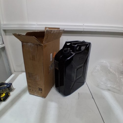 VEVOR FUEL CAN WITH FLEXIBLE SPOUT SYSTEM - 20L - BLACK (MODEL:YOILP3001-20L) image 2