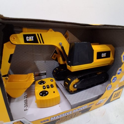 CAT MASSIVE MOVER REMOTE CONTROL RC STEEL EXCAVATOR - BLACK/YELLOW (MODEL: 1851476) image 4