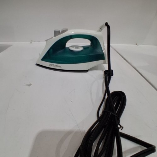 PROCTOR-SILEX LIGHTWEIGHT IRON - GREEN / WHITE (MODEL:17201PS) image 4