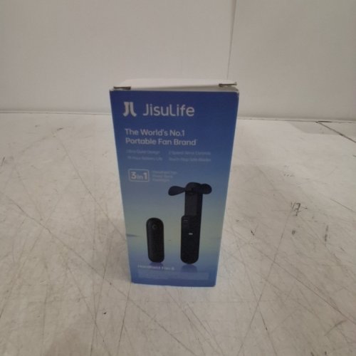 JISULIFE PORTABLE POCEKT SIZE HANDHELD FAN - NAVY image 6