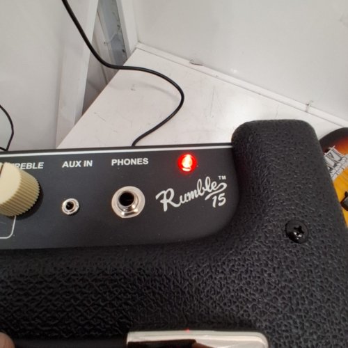 FENDER SQUIER PRECISION BASS GUITAR PACK AFFINITY SERIES WITH RUMBLE - 120V - 15 AMP - BLACK / WOOD image 6