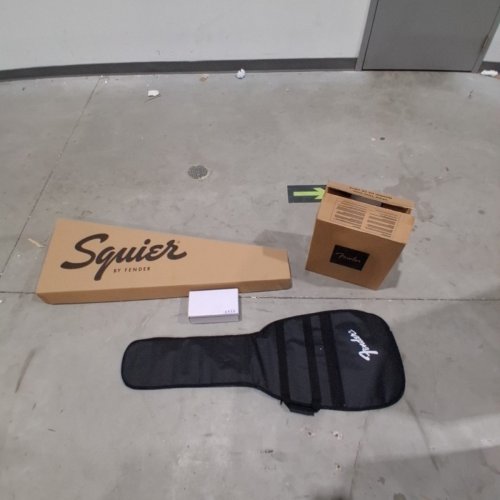 FENDER SQUIER PRECISION BASS GUITAR PACK AFFINITY SERIES WITH RUMBLE - 120V - 15 AMP - BLACK / WOOD image 11