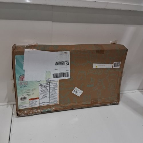 2PC HERITAGE KIDS FOLDING CHAIRS - 10" X 12.13" X 20" - WHITE (MODEL: NK660621) image 6