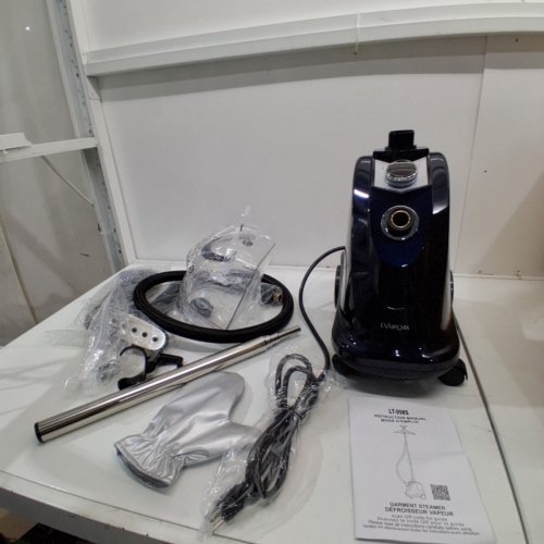 EVAIROAX UPRIGHT GARMENT STEAMER - 3L - 1800W - BLUE/SILVER/BLACK (MODEL: LT-998S) image 3