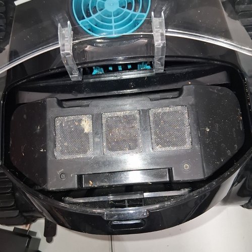 TALOSBO ( 2026 NEW) DOUBLE FILTRATION ROBOTIC POOL CLEANER, WALL & WATERLINE CLEANING, CORDLESS POOL VACUUM ROBOT FOR INGROUND POOLS UP TO 1614 SQ. FT.- 180-MIN RUNTIME-BLACK-(MODEL:TALOSBO C1) image 7