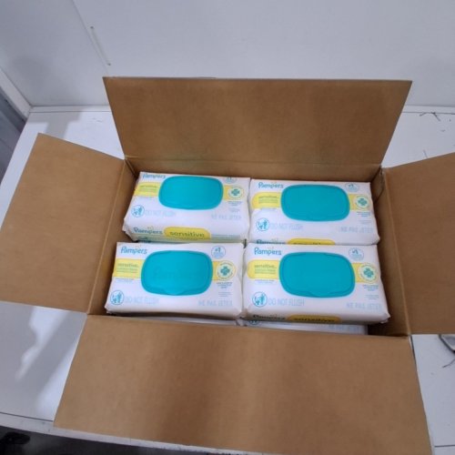 12PK PAMPERS SENSITIVE FRAGRANCE FREE BABY WIPES image 2