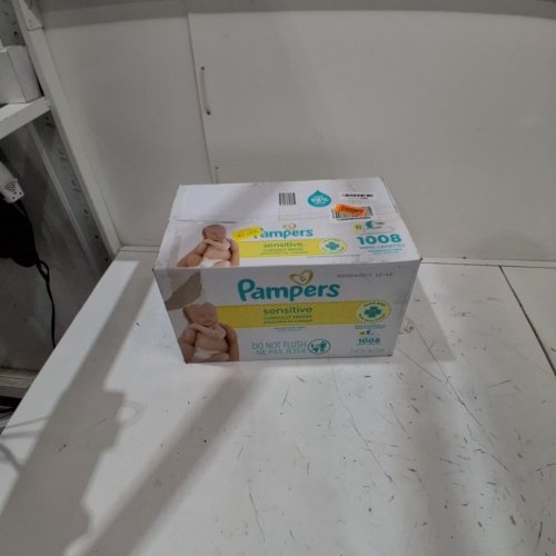 12PK PAMPERS SENSITIVE FRAGRANCE FREE BABY WIPES image 3