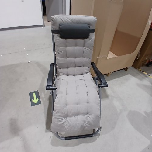 ZERO GRAVITY RECLINER LOUNGE CHAIR - 26" -GREY image 3