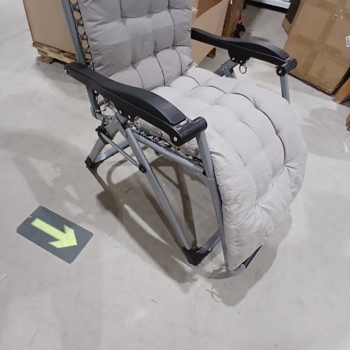 ZERO GRAVITY RECLINER LOUNGE CHAIR - 26" -GREY image 4