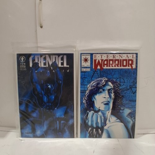 4 ASSTD DARK HORSE, VALIANT, AND NOW COMIC BOOKS - ETERNAL WARRIOR #7, GRENDEL #7, TALES OF THE GREEN HORNET #1, CLASSIC STAR WARS #3 - VARIOUS AUTHORS image 4