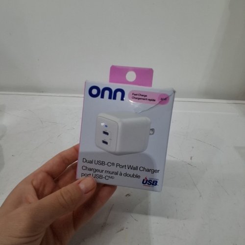 ONN FAST CHARGING USB-C COMPACT WALL CHARGER - 40W - WHITE (MODEL:ONA26WI013C) image 3
