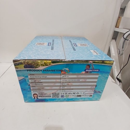 OUCAXIA Y50S CORDLESS WALL-CLIMBING POOL CLEANER VACUUM FOR INGROUND POOLS - UP TO 2000SQ FT POOLS - BLACK (MODEL: Y50S) image 5
