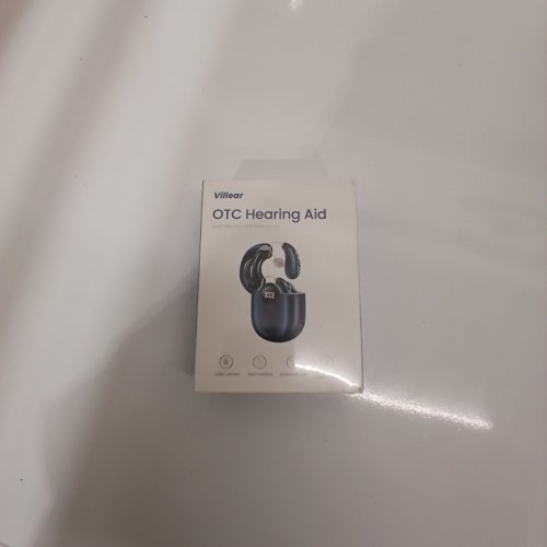 VILLEAR OTC 16 CHANNEL RECHARGABLE HEARING AIDS - BLACK (MODEL: GM-363T) image 2