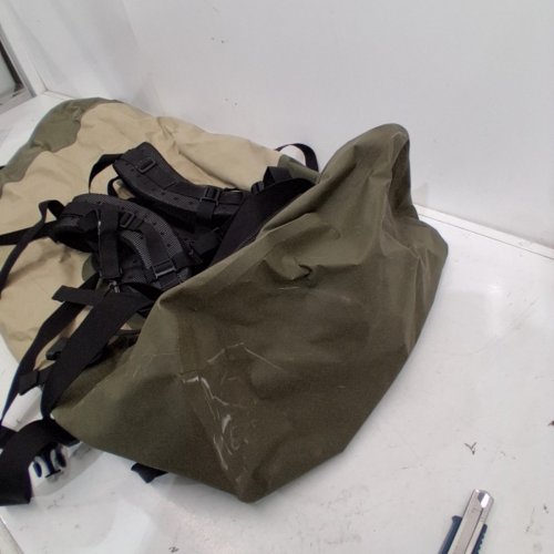 BOUNDARY WATERS II WATERPROOF ROLL-TOP BAG - 143L - TAN (MODEL: 2517976) image 5