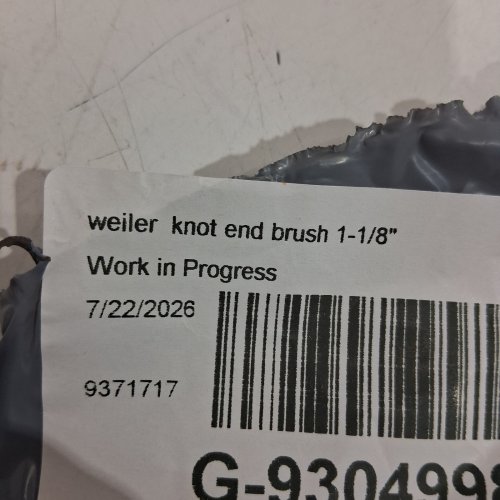 9PK WEILER KNOT END WIRE BRUSHES - 1-1/8" (MODEL:9371717) image 2