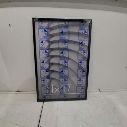 AMERICANFLAT THIN BORDER PLEXIGLASS PICTURE FRAME - 11" X 17" - BLACK image 2