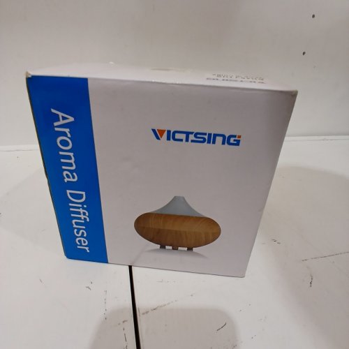VICTSING ESSENTIAL OIL DIFFUSER - 500 ML - WOOD, CLEAR TOP image 4