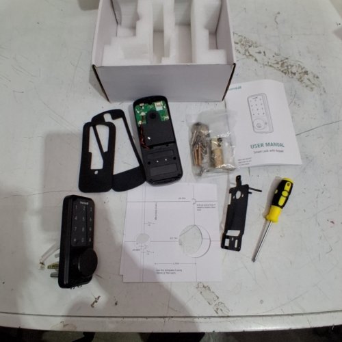HORNBILL SMART LOCK WITH KEYPAD - BLACK (MODEL: HBUS-MD-BLK-KIT) image 4
