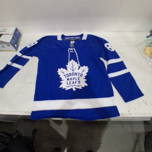 FANATICS AUTHENTIC PRO TORONTO MAPLE LEAFS HOCKEY JERSEY - WILLIAM NYLANDER #8 - 50 (MEDIUM)- BLUE / WHITE image 2